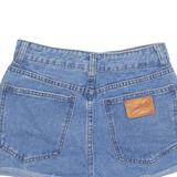 Cut Off Womens Denim Shorts Blue S W26