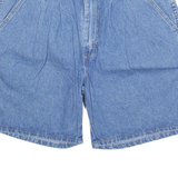 WRANGLER Chino Style Womens Denim Shorts Blue M W30