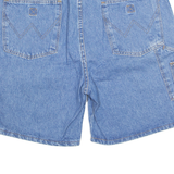 WRANGLER Chino Style Womens Denim Shorts Blue M W30