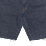 RALPH LAUREN SPORT Cut Off Womens Denim Shorts Blue M W32