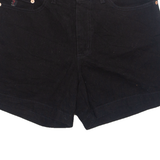GUESS JEANS Mens Denim Shorts Black S W29
