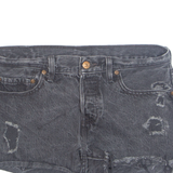 LEVI'S Cut Off Womens Denim Shorts Black M W30