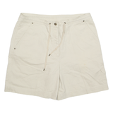 LAUREN RALPH LAUREN Womens Utility Shorts Beige L W35