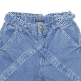TOMMY HILFIGER Turn Up Womens Denim Shorts Blue XXS W27
