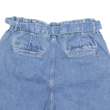TOMMY HILFIGER Turn Up Womens Denim Shorts Blue XXS W27