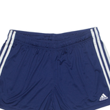 ADIDAS Womens Sports Shorts Blue Relaxed XL W32