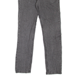 LEVI'S 511 Jeans Mens Grey Slim Straight W31 L32