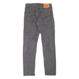 LEVI'S 511 Jeans Mens Grey Slim Straight W31 L32