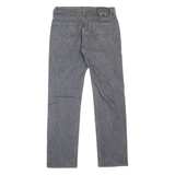 LEVI'S 514 Jeans Mens Grey Slim Straight W30 L32
