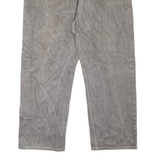 LEVI'S 501 Jeans Mens Grey Regular Straight W39 L27