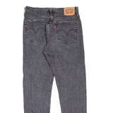 LEVI'S 501S Jeans Womens Grey Skinny Straight W26 L26
