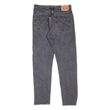 LEVI'S 501S Jeans Womens Grey Skinny Straight W26 L26