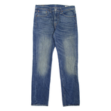 LEVI'S 511 Jeans Mens Blue Slim Straight Stone Wash W32 L30
