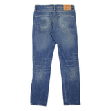 LEVI'S 511 Jeans Mens Blue Slim Straight Stone Wash W32 L30