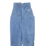 Womens Jeans Blue Relaxed Tapered W22 L27