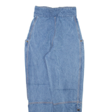 Womens Jeans Blue Relaxed Tapered W22 L27