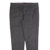 TED BAKER Chino Mens Trousers Black Slim Tapered W26 L32