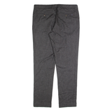 TED BAKER Chino Mens Trousers Black Slim Tapered W26 L32