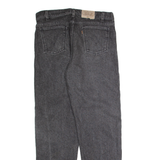 LEVI'S Signature Mens Trousers Grey Regular Straight 90s W36 L32