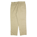 DICKIES Workwear Mens Trousers Beige Regular Straight W42 L32