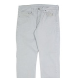 LEVI'S 511 Mens Trousers Grey Slim Straight W31 L30
