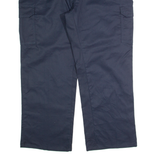 Workwear Mens Trousers Blue Regular Straight W42 L30