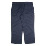 Workwear Mens Trousers Blue Regular Straight W42 L30