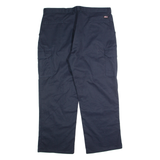 Workwear Mens Trousers Blue Regular Straight W42 L30