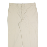 DICKIES Workwear Mens Trousers Beige Regular Straight W38 L27