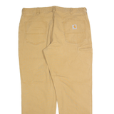 CARHARTT Workwear Mens Trousers Beige Relaxed Straight W40 L32