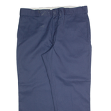 DICKIES 874 Workwear Mens Trousers Blue Relaxed Straight W40 L28