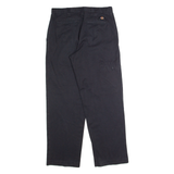 DICKIES Workwear Mens Trousers Black Regular Straight W30 L30
