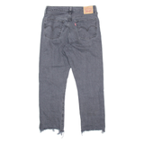 LEVI'S 501 Jeans Mens Grey Regular Straight W30 L25