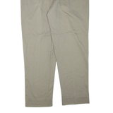 Mens Trousers Brown Regular Straight W38 L33