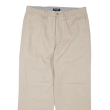 NAUTICA Mens Trousers Beige Regular Straight W32 L27
