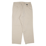 NAUTICA Mens Trousers Beige Regular Straight W32 L27