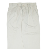 NAUTICA Mens Trousers Grey Regular Tapered W36 L30