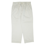 NAUTICA Mens Trousers Grey Regular Tapered W36 L30