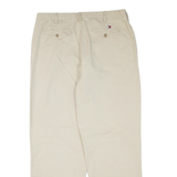 TOMMY HILFIGER Mens Trousers Beige Regular Tapered W36 L32