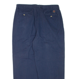 TOMMY HILFIGER Womens Trousers Blue Regular Tapered W38 L30