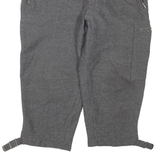 Womens Trousers Grey Regular Tapered Wool W34 L22