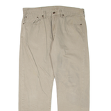 LEVI'S Mens Trousers Brown Regular Straight W36 L30