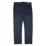 LEVI'S Womens Trousers Black Regular Straight W34 L32