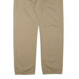 LEVI'S Womens Trousers Beige Regular Straight W38 L32