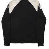 TRUE RELIGION Womens Black Hoodie Full Zip M