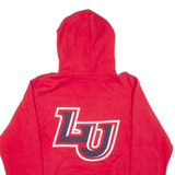 CHAMPION Liberty University Mens Red Hoodie USA S