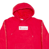 CHAMPION Mens Red Hoodie M