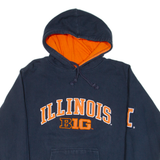 BLUE 84 Illinois BIG Mens Blue Hoodie USA M