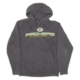 NFL Green Bay Packers Mens Grey Hoodie USA M