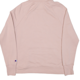 CHAMPION Womens Pink Hoodie L